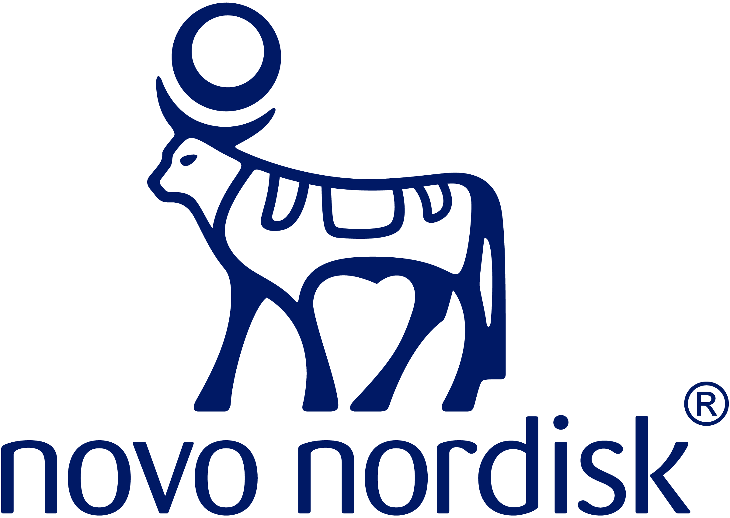 Blue Novo Nordisk Logo